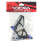 CACHE PIGNON 50 A BOITE VOCA RACING POUR MINARELLI 50 AM6/BETA 50 RR/RIEJU 50 MRT/SHERCO 50 SM-R, SE-R ALU CNC NOIR/BLEU 3700948309551