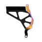 CACHE PIGNON 50 A BOITE VOCA RACING POUR MINARELLI 50 AM6/BETA 50 RR/RIEJU 50 MRT/SHERCO 50 SM-R, SE-R ALU CNC NOIR/NEO-CHROME 3700948309575
