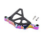CACHE PIGNON 50 A BOITE VOCA RACING POUR MINARELLI 50 AM6/BETA 50 RR/RIEJU 50 MRT/SHERCO 50 SM-R, SE-R ALU CNC NOIR/NEO-CHROME 3700948309575