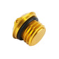 BOUCHON D'HUILE 50 A BOITE VOCA EVO V2 MINARELLI 50 AM6/RIEJU 50 MRT, SMX/YAMAHA 50 TZR, DTR/PEUGEOT 50 XPS, XR6/BETA 50 RR/SHERCO 50 SM-R, SE-R ALU CNC OR 3700948309681