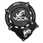 CARTER ALLUMAGE 50 A BOITE VOCA RACING POUR MINARELLI 50 AM6/BETA 50 RR/RIEJU 50 MRT/SHERCO 50 SM-R, SE-R ALU CNC NOIR 3667385000130