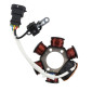 STATOR ALLUMAGE SCOOT ADAPTABLE MOTEUR APRILIA 50 SR MOTARD 2012>2017 2T/PIAGGIO 50 LIBERTY 2003>2016 2T, TYPHOON 2006>2017 2T/GILERA 50 RUNNER 2005>2017 2T (OEM: 639865/830296) -MAGNETI MARELLI- 8050947951677