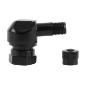 VALVE DE PNEU MOTO TUBELESS COUDEE TV25AL ALU NOIR (DIAM 11,3 mm) (VENDU A L'UNITE) -SELECTION P2R- 3667385000161