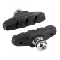 BRAKE PADS FOR ROAD BIKE/FIXIE NEWTON THREADED STUD - BLACK (1 PAIR) 3700948073827