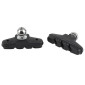 BRAKE PADS FOR ROAD BIKE/FIXIE NEWTON THREADED STUD - BLACK (1 PAIR) 3700948073827
