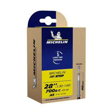 CHAMBRE A AIR VELO 700 x 33-46 MICHELIN A3 VALVE REGINA 40mm 3528705763596