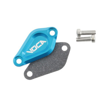 OBTURATEUR POMPE A HUILE 50 A BOITE VOCA EVO POUR MINARELLI 50 AM6/DERBI 50 SENDA, GPR ALU CNC BLEU TURQUOISE 3700948309650
