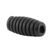 CAOUTCHOUC DE SELECTEUR DE VITESSE / KICK 50 A BOITE NOIR DIAM INT 8 mm - DIAM EXT 20 mm - LONGUEUR 41,5 mm -SELECTION P2R- 3701213430239