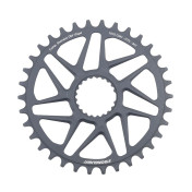 PLATEAU VTT DIRECT MOUNT POUR SHIMANO FC-M9100/M9120/M9130 STRONGLIGHT MONO 34DTS - EPAISSEUR 3mm 12V. 3700223723041