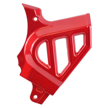 CACHE PIGNON 50 A BOITE ADAPTABLE MINARELLI 50 AM6/MBK 50 X-POWER, X-LIMIT/YAMAHA 50 TZR, DTR/PEUGEOT 50 XPS, XR6/RIEJU 50 RS1, SMX/BETA 50 RR/APRILIA 50 RS ROUGE ANODISE -REPLAY- 3700948305140