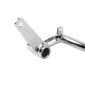 PEDALE DE FREIN MOTO ADAPTABLE YAMAHA 125 YBR ACIER CHROME (OEM: 3D9-F7211-00) -P2R- 3700948305157