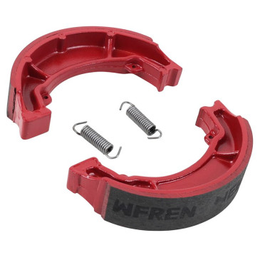 MACHOIRE DE FREIN MOTO NEWFREN POUR YAMAHA 125 DT LC 1982>1987 AV/AR, 125 DT LC TENERE 1988> AR (DIAM TAMBOUR 130mm / DIAM CHAUSSURE 28mm) (GF1105 PRO) 8025832386407