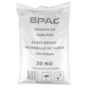 ABRASIF MICROBILLE DE VERRE 100-300 MICRONS POUR CABINE DE SABLAGE (SAC 20 Kg) (SABLEUSE) 3760068841768