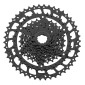 CASSETTE 9V. SUNRACE U-SERIE CSU980 11-46 VTT NOIR (LIVRE EN BOITE) (11-13-15-18-21-24-28-36-46) - COMPATIBLE SHIMANO CUES, LINKGLIDE 4711264331828