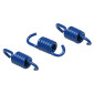 RESSORT EMBRAYAGE SCOOT MALOSSI POUR EMBRAYAGE DELTA/FLY CLUTCH MBK 50 BOOSTER, NITRO/YAMAHA 50 BWS, AEROX/APRILIA 50 SR/MALAGUTI 50 F12 (3 RESSORTS BLEU DIAM 2mm) 3700948137390