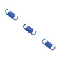 RESSORT EMBRAYAGE SCOOT MALOSSI POUR EMBRAYAGE DELTA/FLY CLUTCH MBK 50 BOOSTER, NITRO/YAMAHA 50 BWS, AEROX/APRILIA 50 SR/MALAGUTI 50 F12 (3 RESSORTS BLEU DIAM 2,1mm) 3700948137406