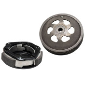 EMBRAYAGE SCOOT MALOSSI DELTA SYSTEM AVEC CLOCHE POUR PIAGGIO 50 ZIP 2T ET 4T, TYPHOON, NRG, FLY 2T ET 4T, VESPA LX 2T ET 4T/GILERA 50 STALKER/PEUGEOT 50 TKR,TREKKER,SPEEDFIGHT (EMBRAYAGE + CLOCHE) 3700948264874