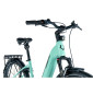 VELO ELECTRIQUE/VAE VTC 29 LEADER FOX TERTIUM 2025 FEMME VERT CLAIR 8V SHIMANO NEXUS MOTEUR CENTRAL BAFANG M420 36V 80Nm BATTERIE 17,5Ah (18'' - H46cm - TAILLE M - POUR ADULTE DE 168cm à 178cm) 8592826103826