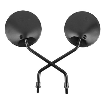 RETROVISEUR ADAPTABLE SUPER SOCO TC MAX 2019> NOIR (PAIRE) -P2R- 3700948304907