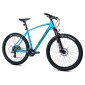 VELO MUSCULAIRE VTT 27,5 LEADER FOX EVOLUTION 2025 MIXTE BLEU BRILLANT 8V CADRE 18 POUCES (TAILLE ADULTE 170 à 178 cm) 8592826100870