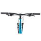 VELO MUSCULAIRE VTT 27,5 LEADER FOX EVOLUTION 2025 MIXTE BLEU BRILLANT 8V CADRE 18 POUCES (TAILLE ADULTE 170 à 178 cm) 8592826100870
