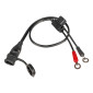 CONNECTEUR OPTIMATE TECMATE O-1 FIXE AVEC CAPUCHON ETANCHE NOUVELLE CONNECTIQUE SAE 5425006142113