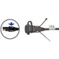 CONNECTEUR OPTIMATE TECMATE O-1 FIXE AVEC CAPUCHON ETANCHE NOUVELLE CONNECTIQUE SAE 5425006142113