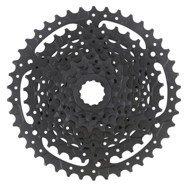 CASSETTE 9V. SUNRACE U-SERIE CSU980 11-42 VTT NOIR (LIVRE EN BOITE) (11-13-15-18-21-24-28-32-36) - COMPATIBLE CUES, LINKGLIDE 4711264331705