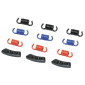 RESSORT EMBRAYAGE SCOOT MALOSSI POUR EMBRAYAGE DELTA/FLY CLUTCH MHR POUR MBK 50 BOOSTER, NITRO/YAMAHA 50 BWS, AEROX/APRILIA 50 SR/MALAGUTI 50 F12 (3 RESSORTS BLEU + 3 NOIRS + 3 ROUGES + 3 PLAQUETTES) 3700948134306