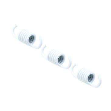 SPRING FOR CLUTCH FOR SCOOT MALOSSI FOR DELTA/FLY CLUTCH FOR MBK 50 BOOSTER, NITRO/YAMAHA 50 BWS, AEROX/APRILIA 50 SR/MALAGUTI 50 F12 (3 WHITE SPRINGS Ø 1,6mm) 3700948135761