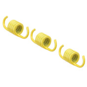 RESSORT EMBRAYAGE SCOOT MALOSSI POUR EMBRAYAGE DELTA/FLY CLUTCH MBK 50 BOOSTER, NITRO/YAMAHA 50 BWS, AEROX/APRILIA 50 SR/MALAGUTI 50 F12 (3 RESSORTS JAUNES DIAM 1,8mm) 3700948135778
