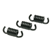 RESSORT EMBRAYAGE SCOOT MALOSSI POUR EMBRAYAGE DELTA/FLY CLUTCH MBK 50 BOOSTER, NITRO/YAMAHA 50 BWS, AEROX/APRILIA 50 SR/MALAGUTI 50 F12 (3 RESSORTS NOIR DIAM 2,2mm) 3700948136744