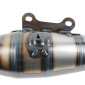 POT SCOOT YASUNI Z VERNI POUR MBK 50 BOOSTER, STUNT/YAMAHA 50 BWS, SLIDER (SILENCIEUX BLEU) -TUB306B- 8404016097276