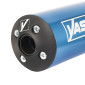 POT 50 A BOITE YASUNI R2 VERNI POUR DERBI 50 SENDA/BETA 50 RR/RIEJU 50 MRT, SMX, MRX, RR/MBK 50 X-LIMIT/YAMAHA 50 DTR/FANTIC 50 XE, XM (PASSAGE BAS) (SILENCIEUX BLEU AZUR) -TUB810TD- 8404010097470