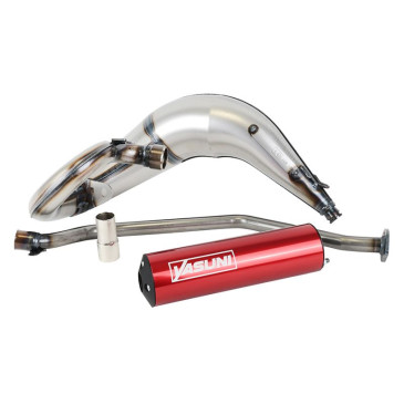 POT 50 A BOITE YASUNI CROSS ML VERNI POUR SHERCO 50 SE-R, SE-RS, SM-R, SM-RS (PASSAGE HAUT) (SILENCIEUX ROUGE) -TUB807TE-D72- 8404008097840