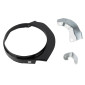 BELT COVER FOR MOPED MBK 51 BLACK (With mounting lugs) -SELECTION P2R- 3701213431359