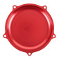 COUVERCLE EMBRAYAGE 50 A BOITE VOCA RACING POUR MINARELLI 50 AM6 / RIEJU 50 MRT / BETA 50 RR / SHERCO 50 SM-R, SE-R ALU CNC ROUGE 3700948309292