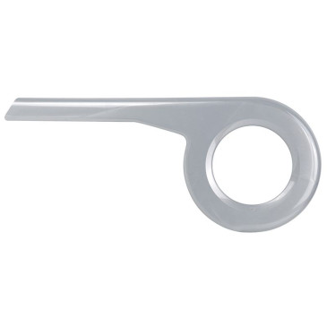 PARE/CARTER CHAINE PISTOLET HEBIE ARGENT PLATEAU 44-48D. (VENDU A L UNITE) - ajouter fixation ref 178275 et en option ref 178274 4021834381031