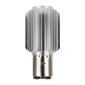 LIGHT BULB 12V LEDS SMD 12000 LUMENS 6000K (WITH GOLDEN ALU RADIATOR) FOOT BA20d CLEAR (LOW/HIGH BEAM) (SOLD PER UNIT) ** - REPLAY 3700948093306
