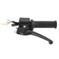 BRAKE HANDLE FOR MOPED PEUGEOT 103 MVL, VOGUE (LEFT - COMPLETE WITH SWITCH). -SELECTION P2R- 3701213431984