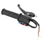 BRAKE HANDLE FOR MOPED PEUGEOT 103 MVL, VOGUE (LEFT - COMPLETE WITH SWITCH). -SELECTION P2R- 3701213431984