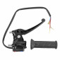 POIGNEE DE FREIN CYCLO ADAPTABLE PEUGEOT 103 MVL, VOGUE AVEC COMMODO NOIR GAUCHE -SELECTION P2R- 3701213431984
