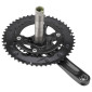 PEDALIER ROUTE SHIMANO 11V. RS510 NOIR 165mm 50-34 (COMPATIBLE TOUT GROUPE) (MONTAGE ATELIER)