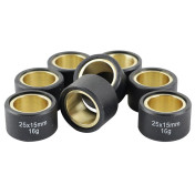 GALET/ROULEAU MAXISCOOTER MAGNETI MARELLI 25x15 16,0g (x8) POUR YAMAHA 500, 530, 560 TMAX, 400 MAJESTY/KYMCO 550 AK/PEUGEOT 400 METROPOLIS 8050947966053