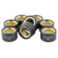 GALET/ROULEAU MAXISCOOTER MAGNETI MARELLI 25x15 20,0g (x8) POUR YAMAHA 500, 530, 560 TMAX, 400 MAJESTY/KYMCO 550 AK/PEUGEOT 400 METROPOLIS 8050947965650