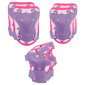 PROTECTION GENOUILLERES - COUDIERES ET POIGNETS DISNEY MINNIE VIOLET/ROSE (KIT 6 PIECES) POUR VELO - ROLLER - SKATE 5902308594203
