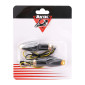 TURN SIGNAL FOR MOTORBIKE- AVOC GAMA ABS BODY - TRANSPARENT/BLACK -SHORT LEG (Long 70mm / H 28mm (Wd 29mm) (EEC APPROVED) (Pair) 3700948109526