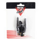 TURN SIGNAL FOR MOTORBIKE- AVOC MINI KOBE ABS BODY - SMOKED/BLACK (12 LEDS ORANGE) (LONG 70mm (Wd 24mm / Heigh 21mm) (EEC APPROVED) (Pair) 3700948167298