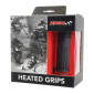 POIGNEE CHAUFFANTE KOSO HG 13 (LONG 120 mm) AVEC INTERRUPTEUR AU POUCE (DIAM 22, 25 mm)