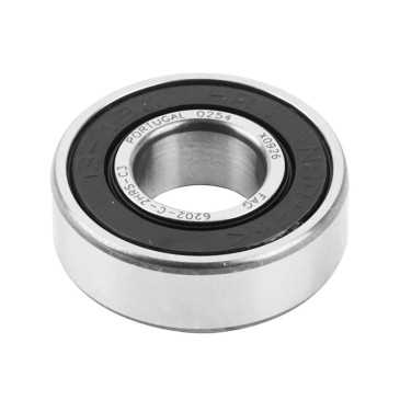 WHEEL BEARING 6202-2RS (15x35x11) FAG FOR DERBI 50 SENDA DRD -FRONT-+-REAR-, GPR 50 -FRONT-+-REAR-/GILERA 50 SMT -FRONT-+-REAR-, RCR -FRONT-+-REAR-/MBK 50 X-POWER -REAR-/YAMAHA 50 TZR -REAR- (SOLD PER UNIT) 2000200070085